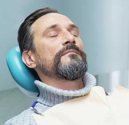 man sleeping