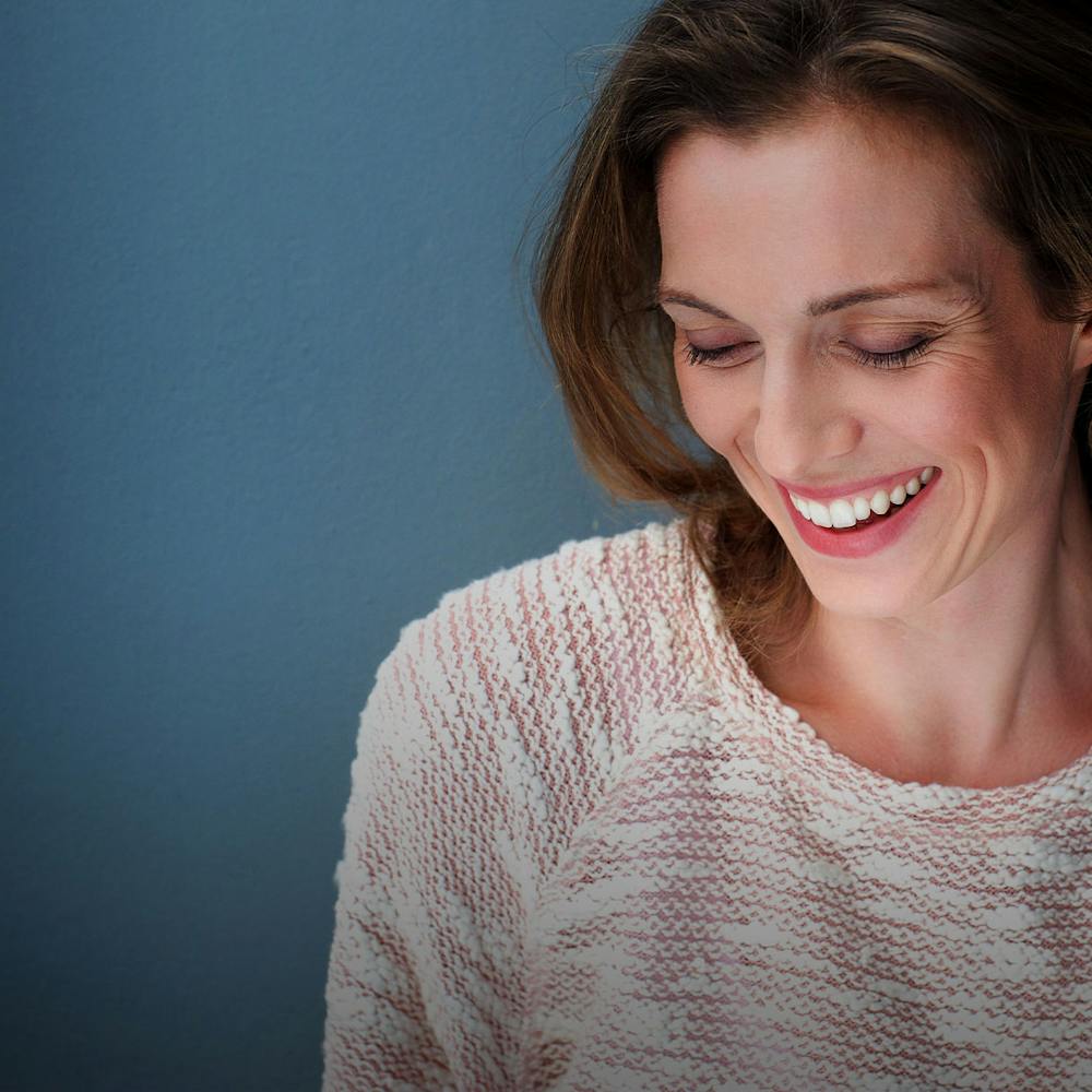Smiling woman
