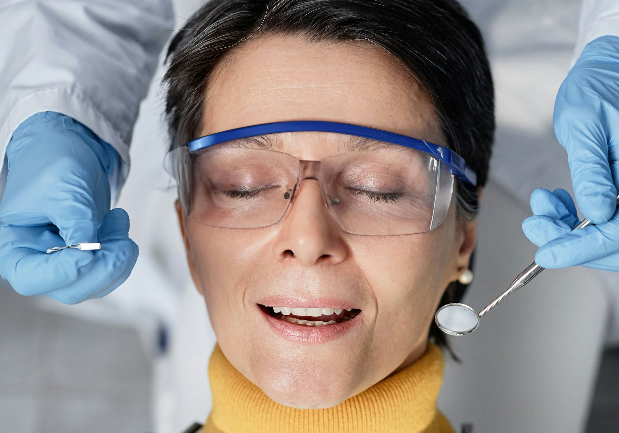 calm dental patient