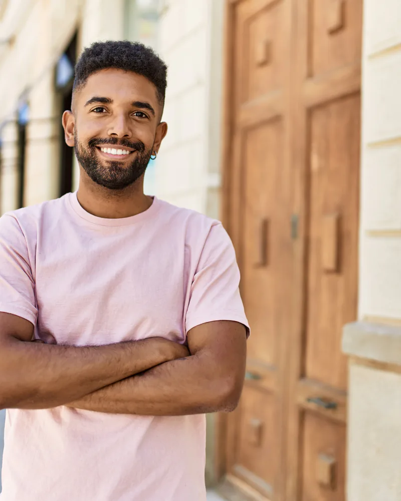 Dental bridge color shade guide