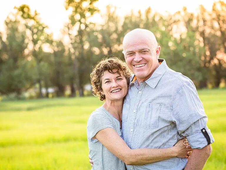 Dental implant model at Enlighten Dental