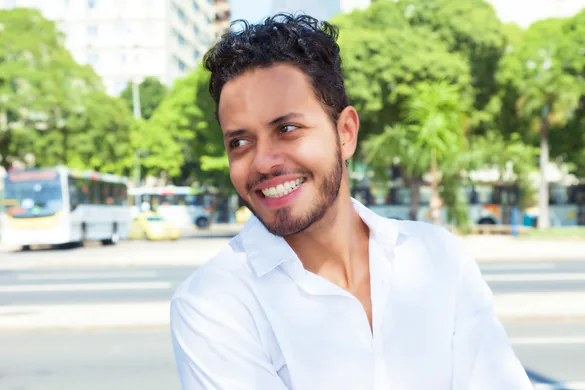 Two porcelain crowns