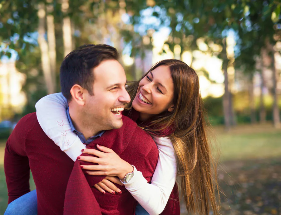 man paying for dental care online